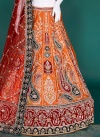 Resplendent Pure Silk Cut Dana Designer Lehenga Choli - 2